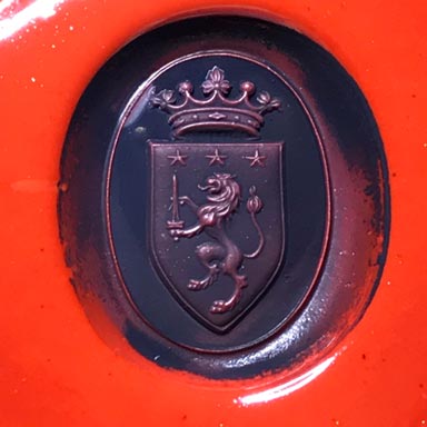 ceralacca da anello sigillo con stemma araldico (heraldic crest)